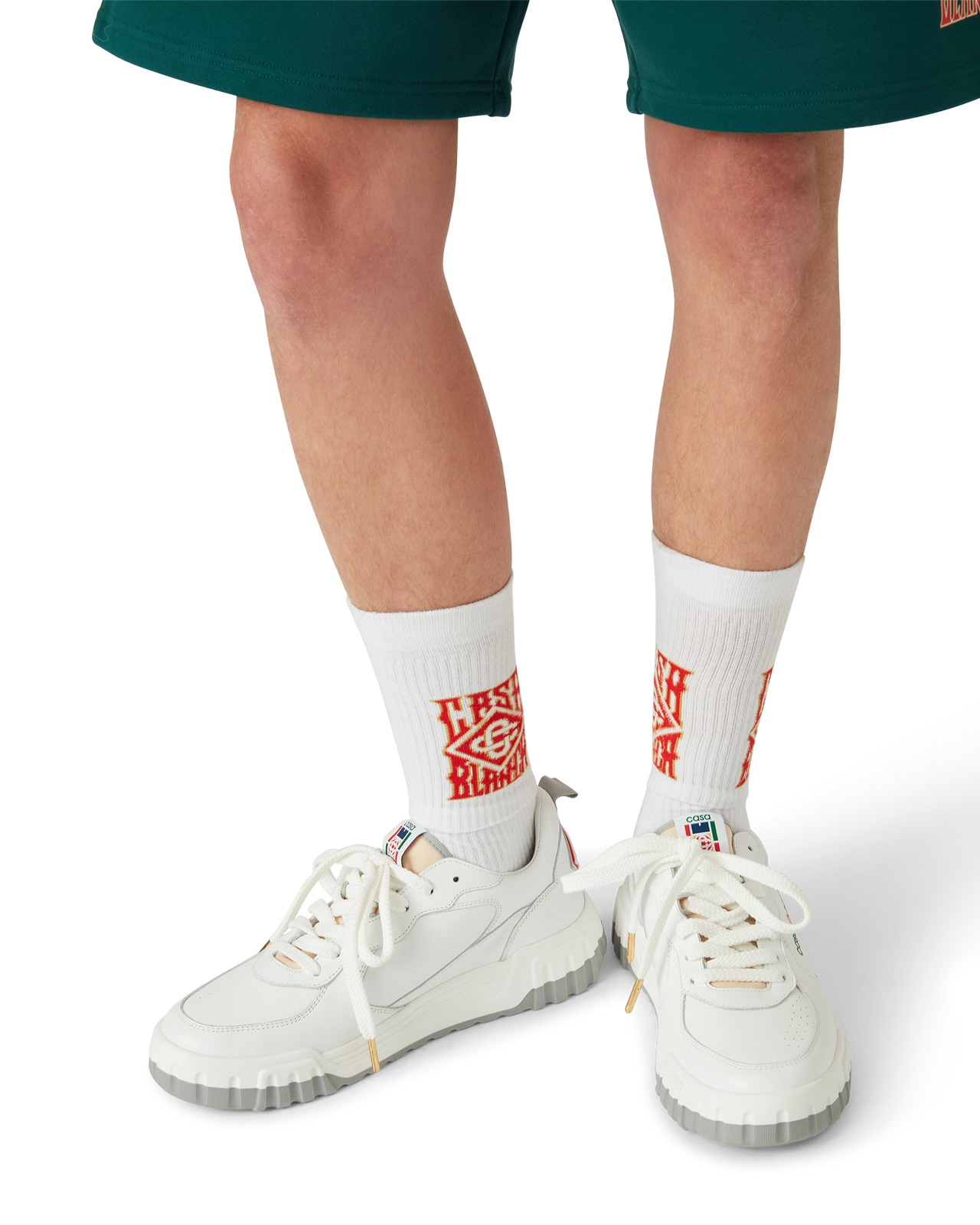 Gothic Logo Socks | Casablanca Paris - 2