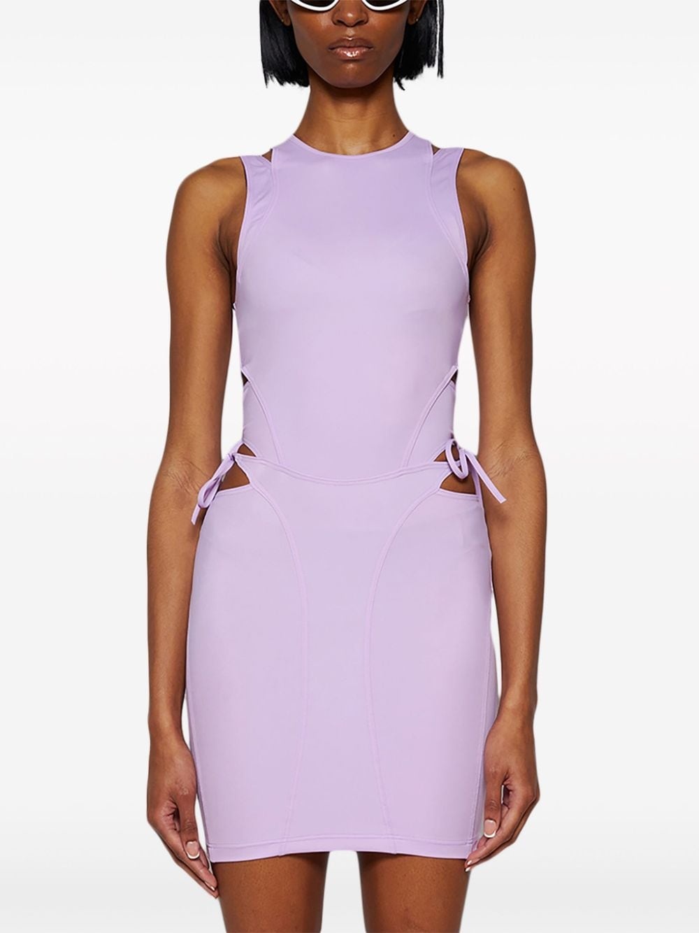 deconstructed bikini minidress - 3