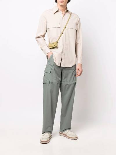 JACQUEMUS straight-leg cargo trousers outlook