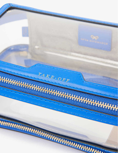 Anya Hindmarch In-flight recycled nylon cosmetics case outlook