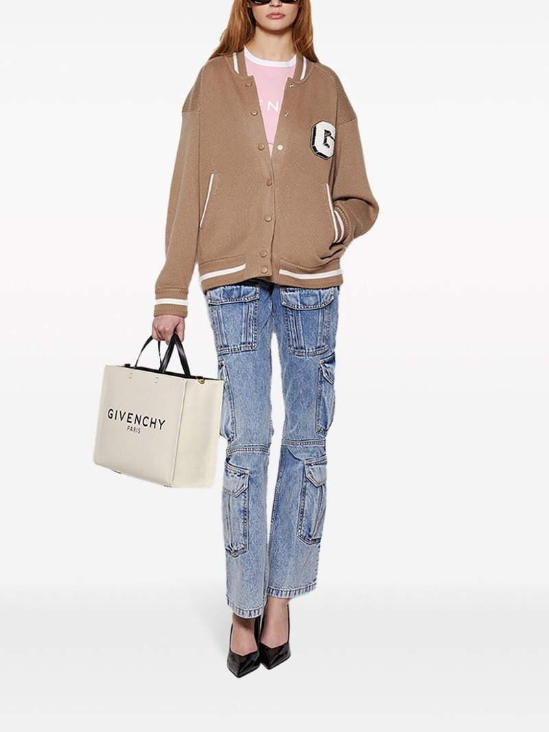 Givenchy varsity cashmere cardigan outlook