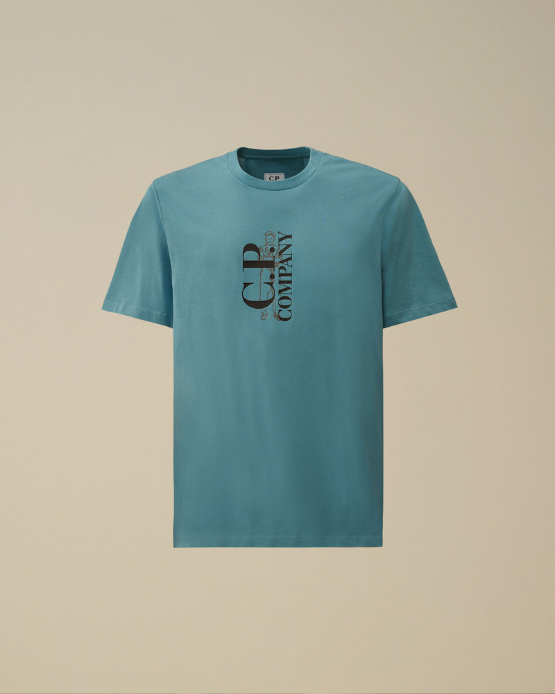 30/1 Jersey Short Sleeve Logo T-Shirt 1