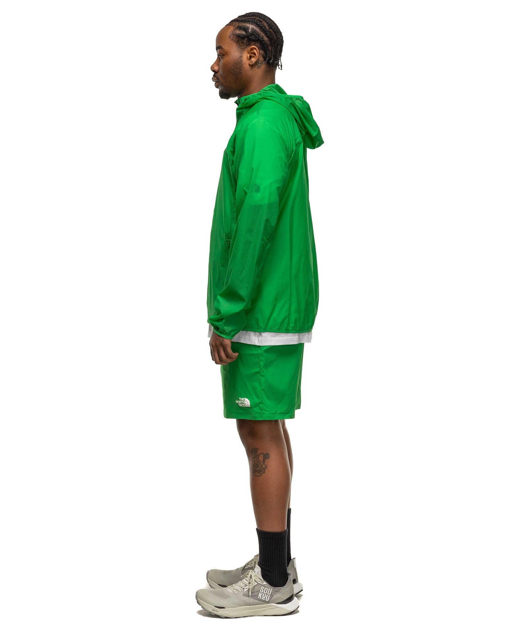 x Undercover SOUKUU Trail Run Utility 2-In-1 Shorts Fern Green - 3