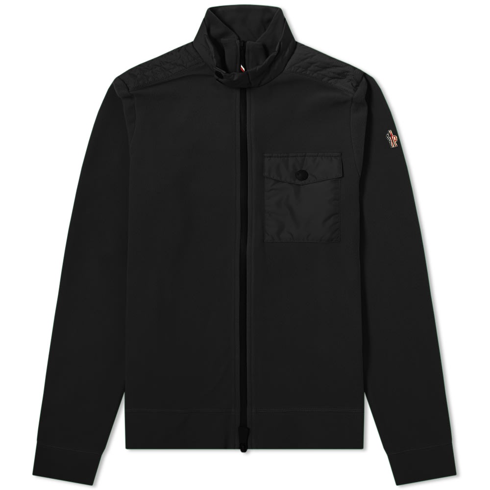 Moncler Grenoble Nylon Patch Zip Fleece - 1