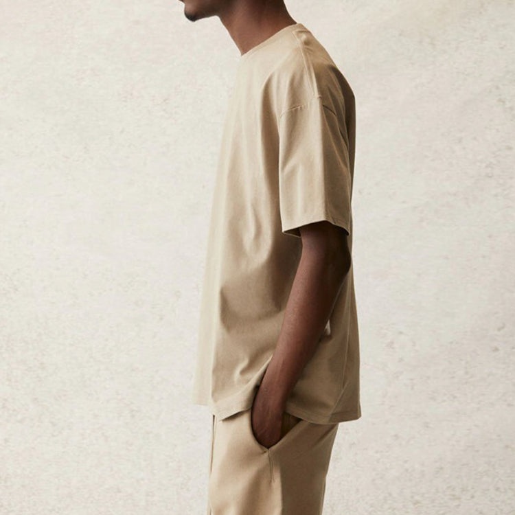 Fear of God Essentials SS21 Short Sleeve Tee Moss FOG-SS21-584 - 6