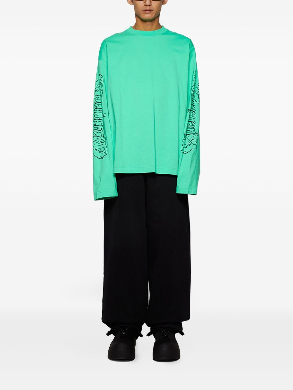 Metal-print T-shirt - 2