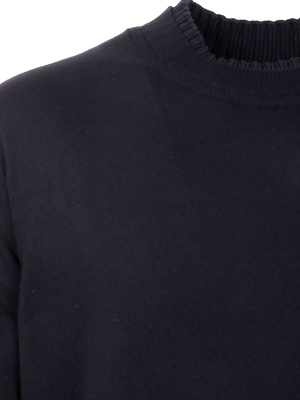 ribbed-hem sweater - 3