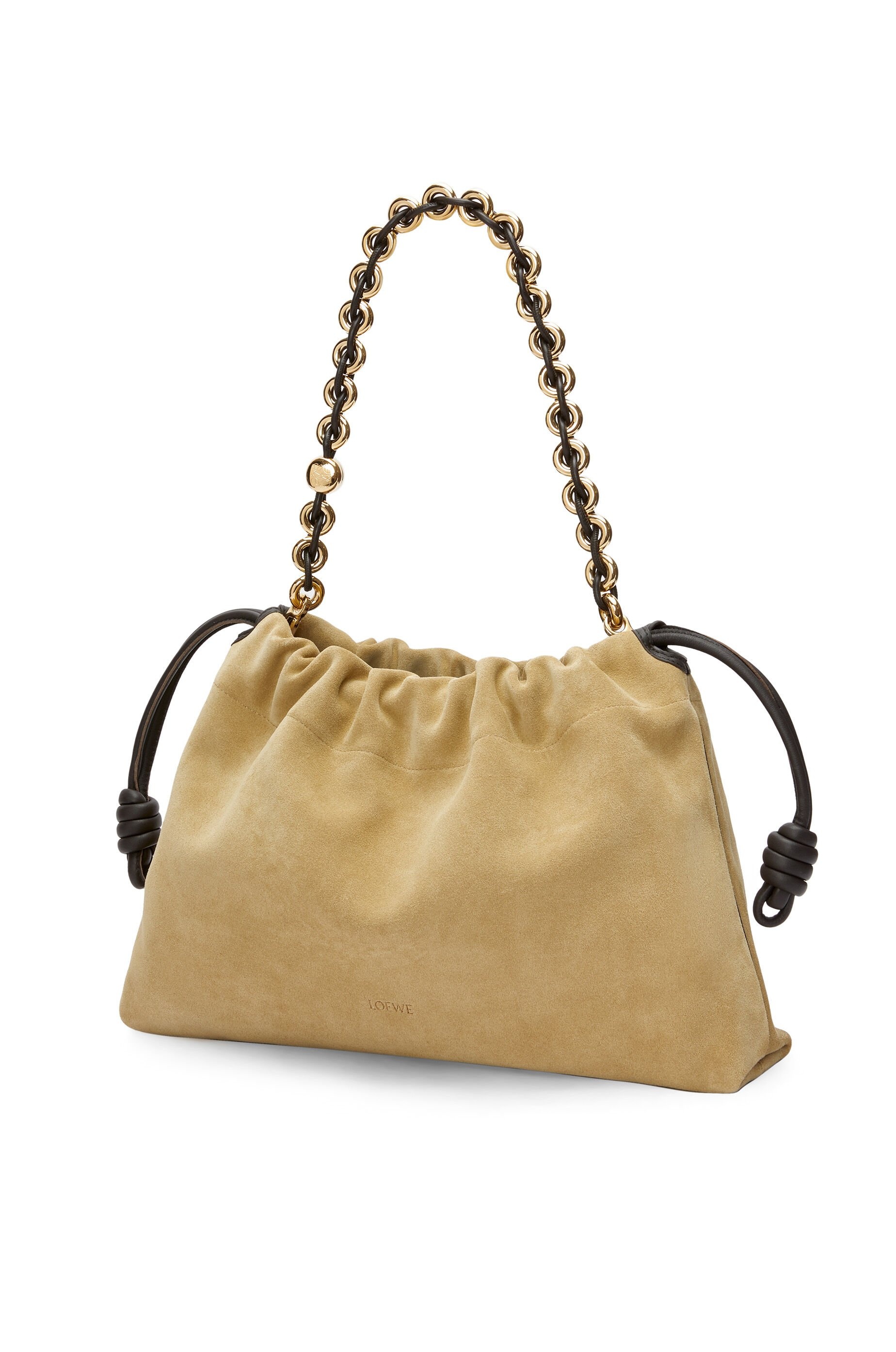 Large Flamenco purse in suede calfskin - 6