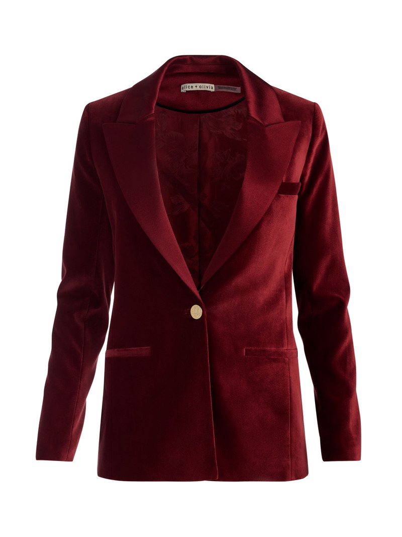 SILAS VELVET BLAZER 1
