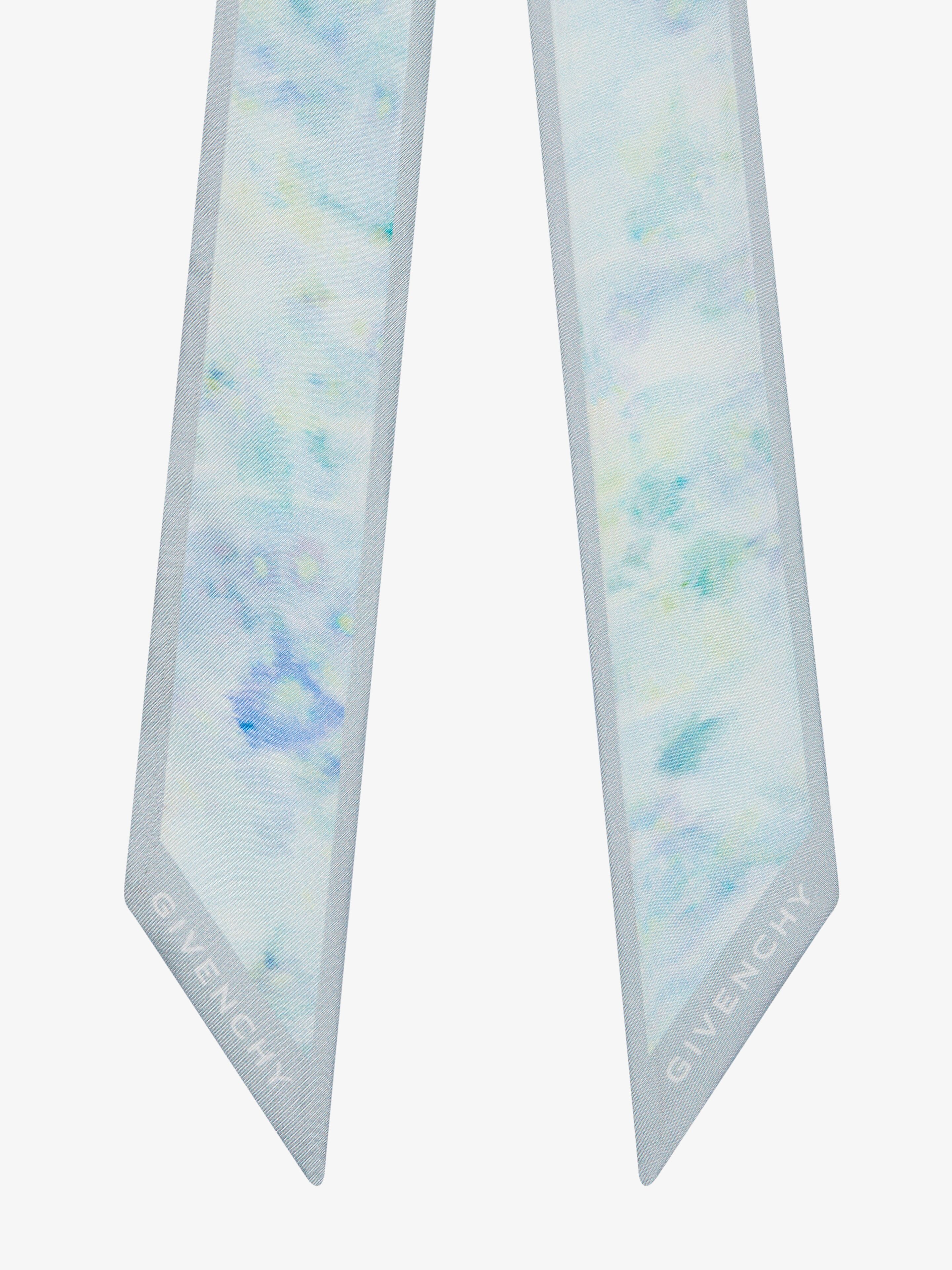 PRINTED BANDEAU IN SILK - 2