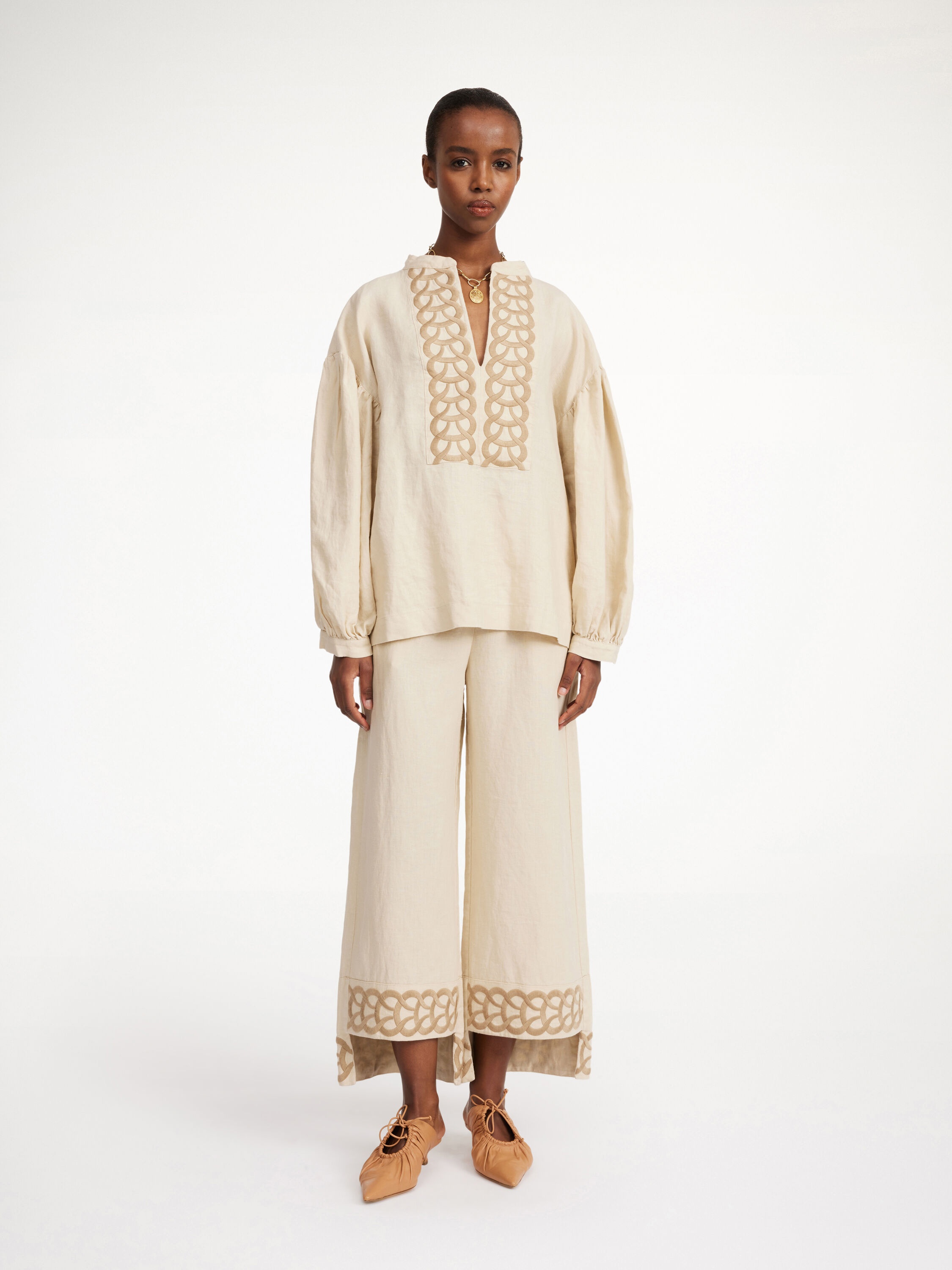 Cadmus linen blouse - 1