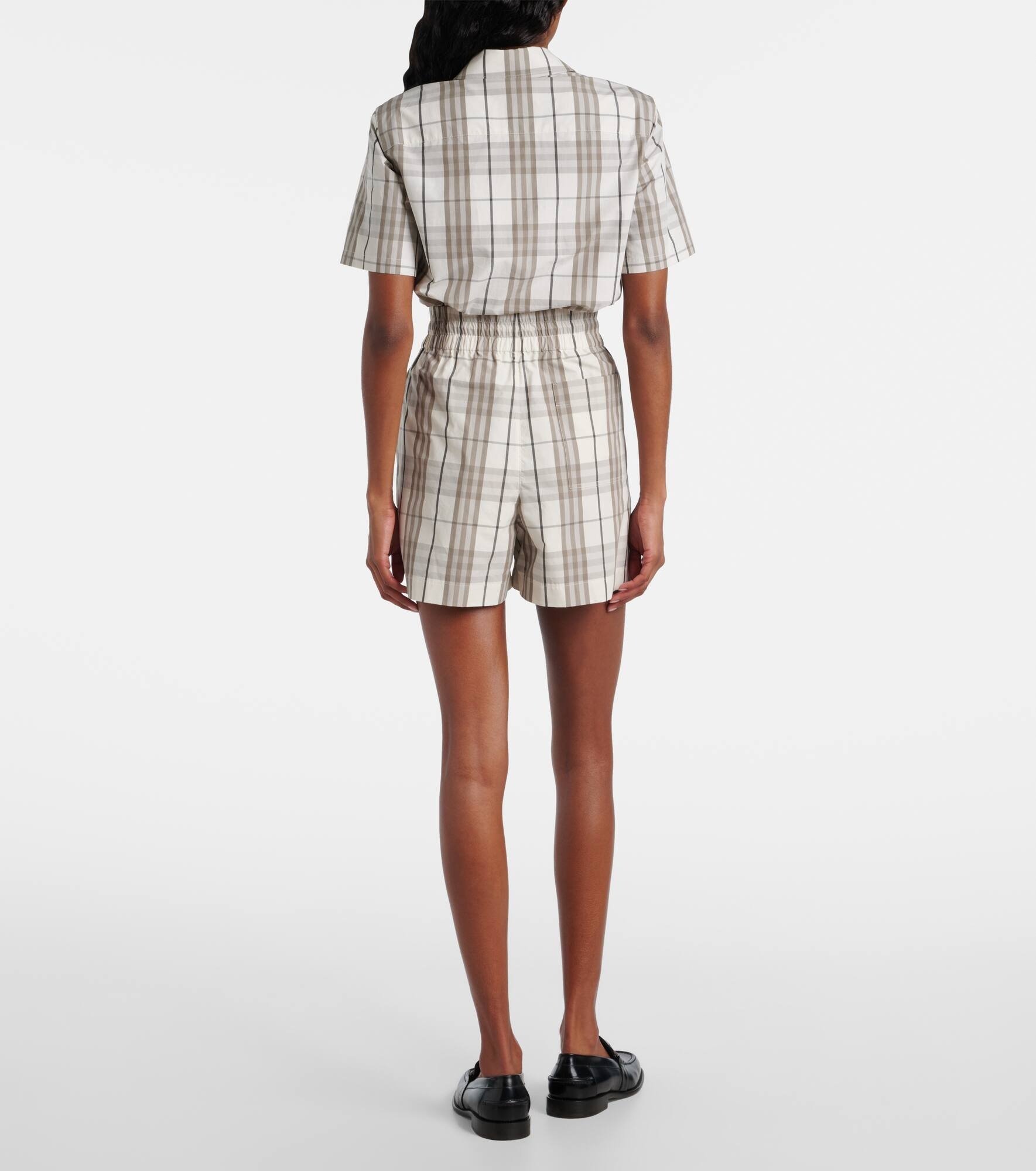 Burberry Check cotton shorts - 3