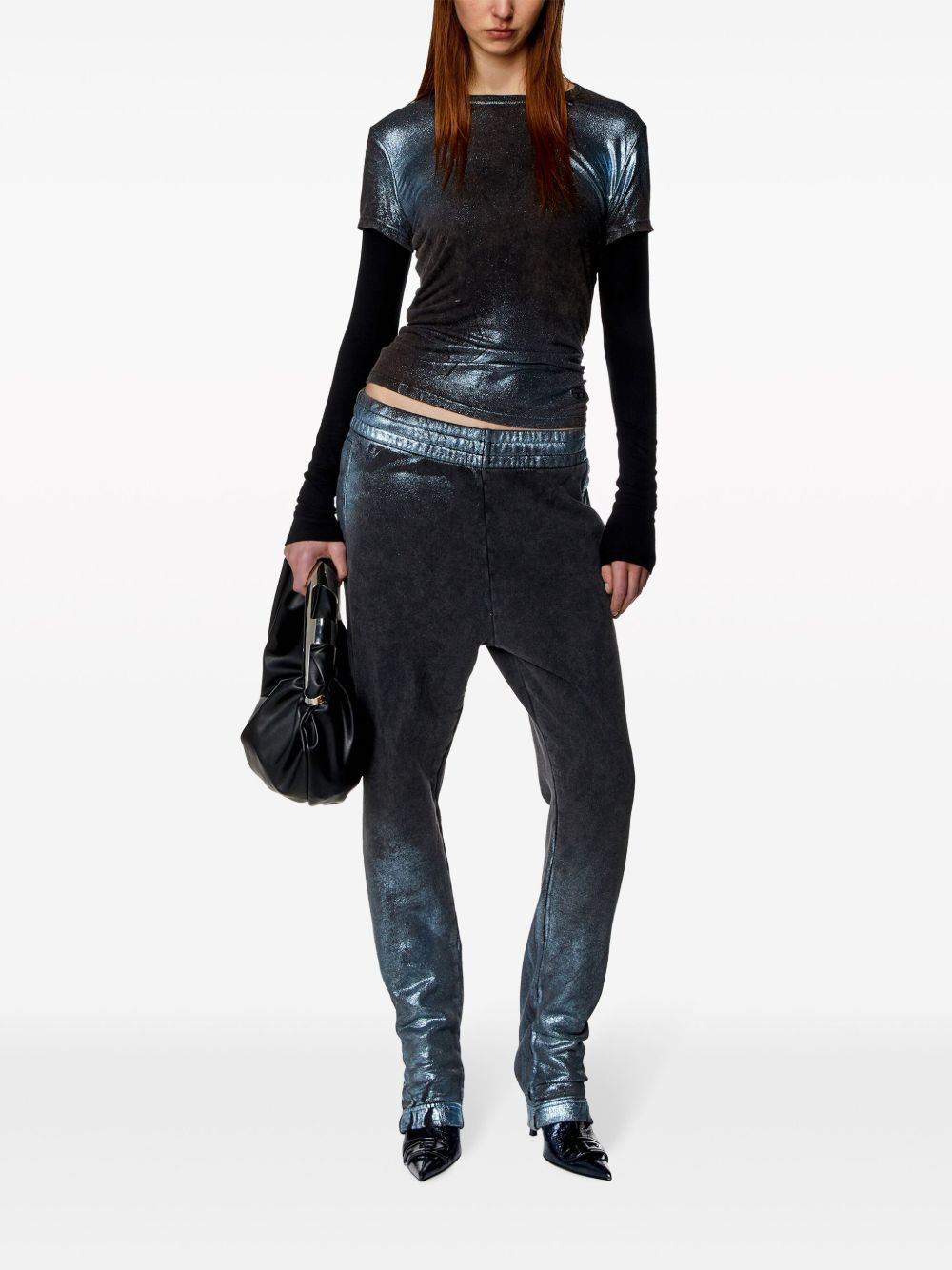 embroidered-logo track pants - 2