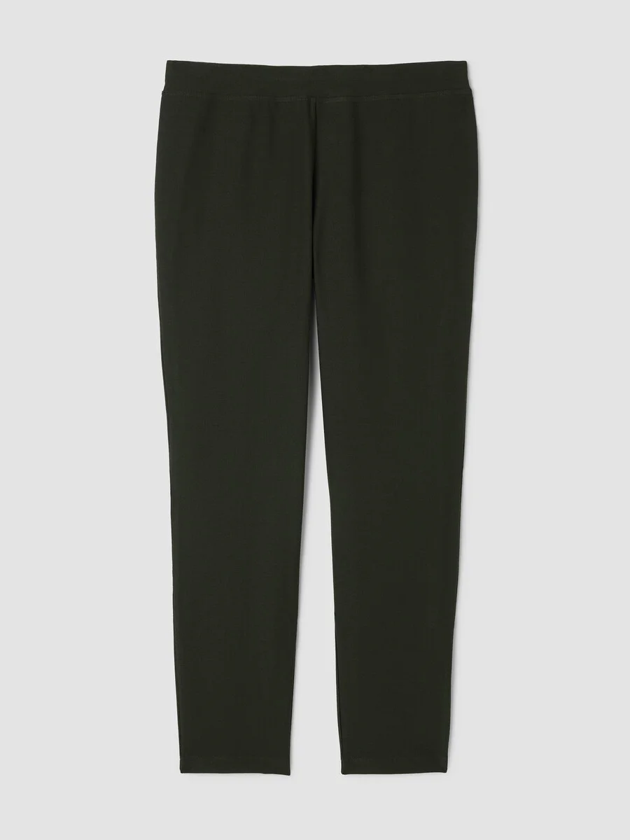Washable Stretch Crepe Slim Pant - 1
