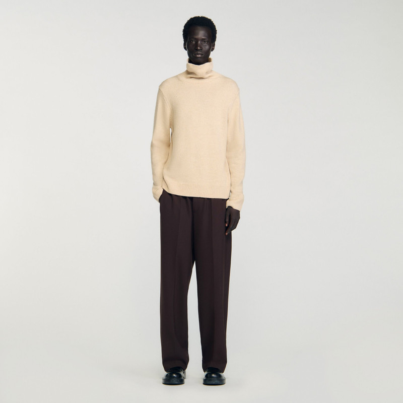 Sandro WOOL AND CASHMERE TURTLENECK outlook