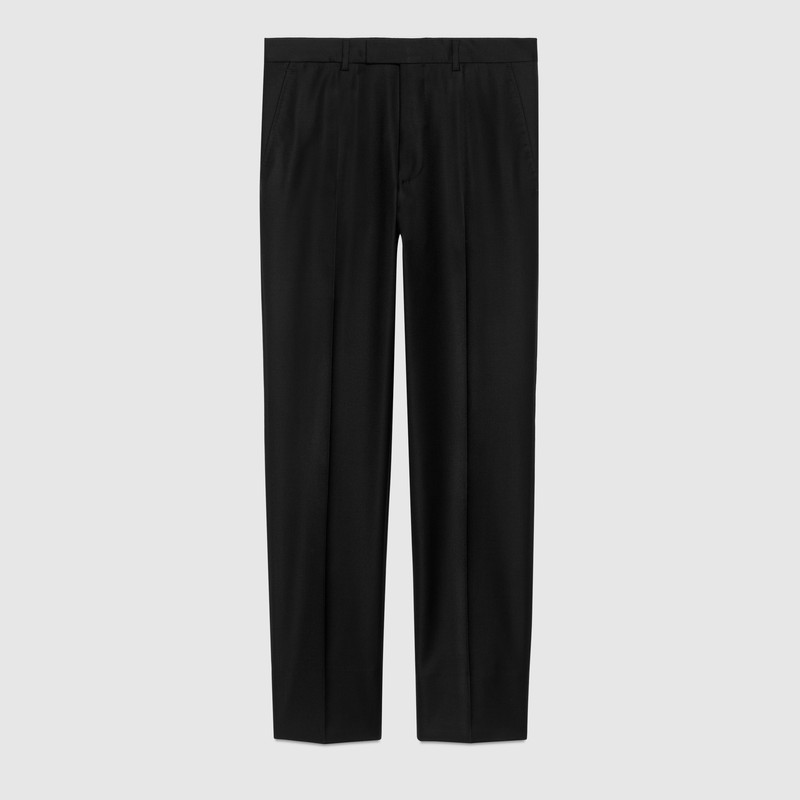 Straight fit wool suit 8