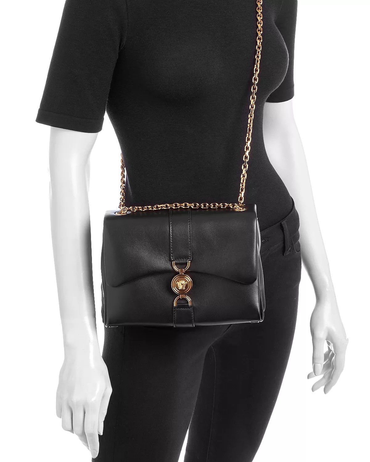 Medusa 95 Kleio Leather Shoulder Bag - 2