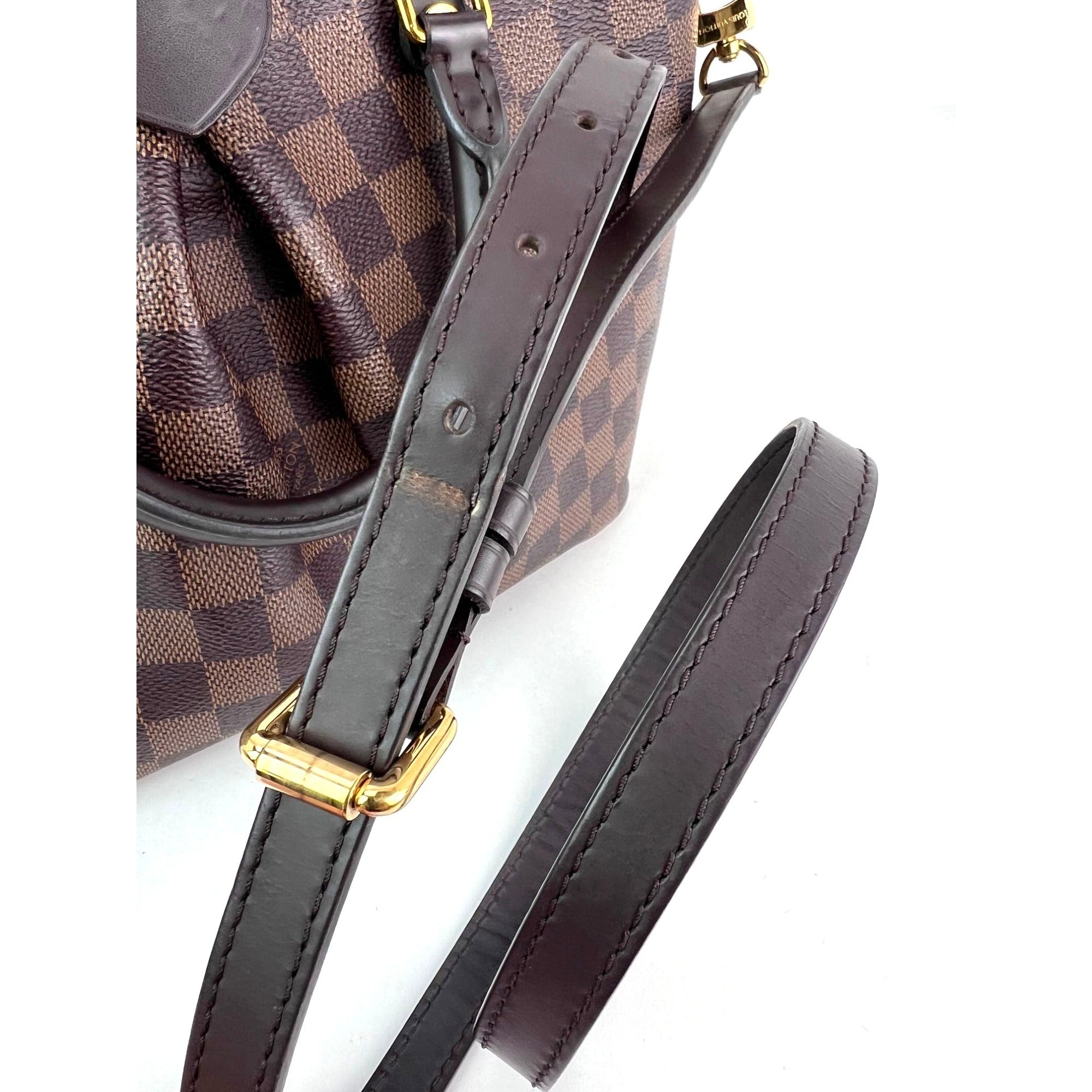 Louis Vuitton Damier Ebene Siena PM Shoulder Bag - 12