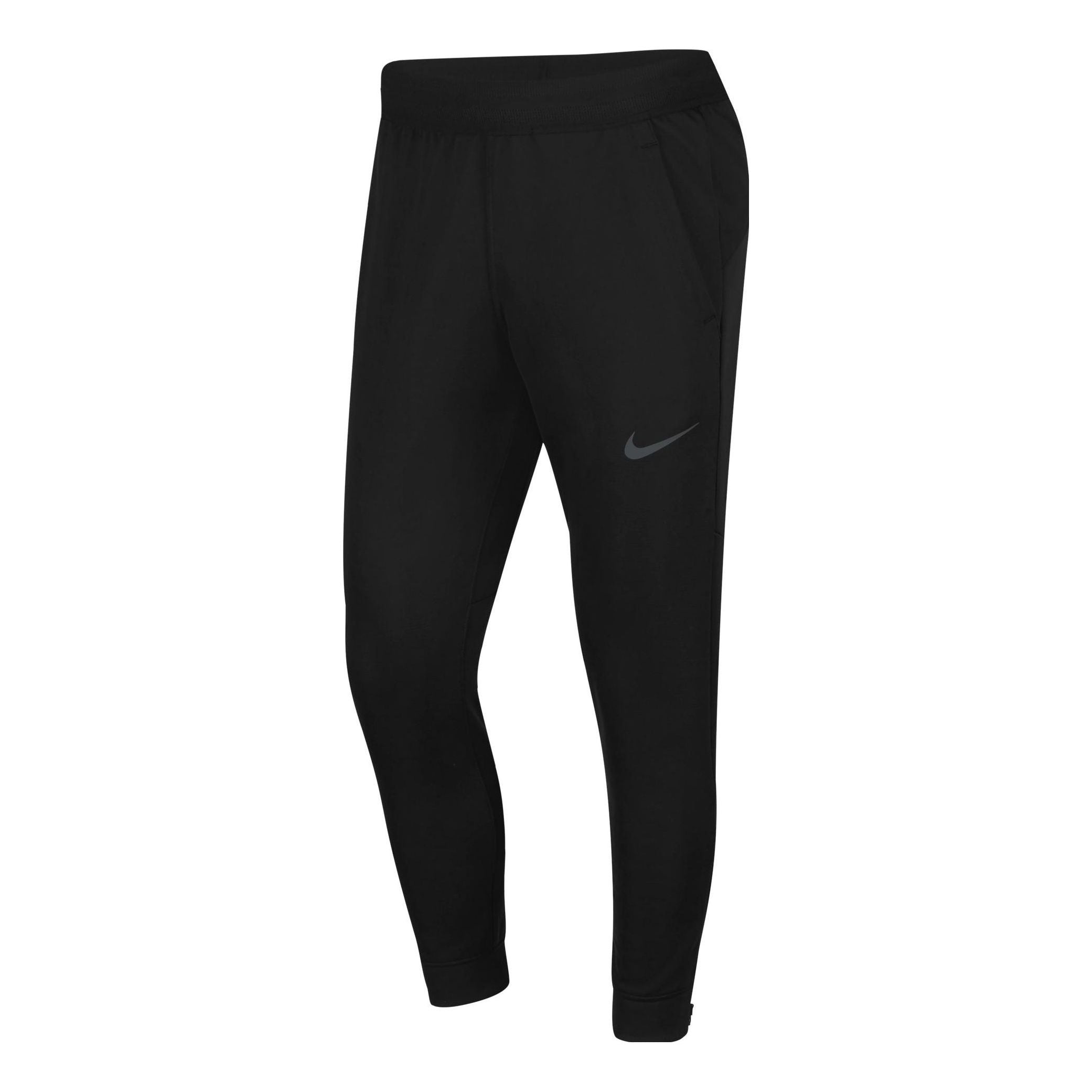 Men's Nike Logo Printing Elastic Waistband Bundle Feet Sports Pants/Trousers/Joggers Black DM1101-01 - 1