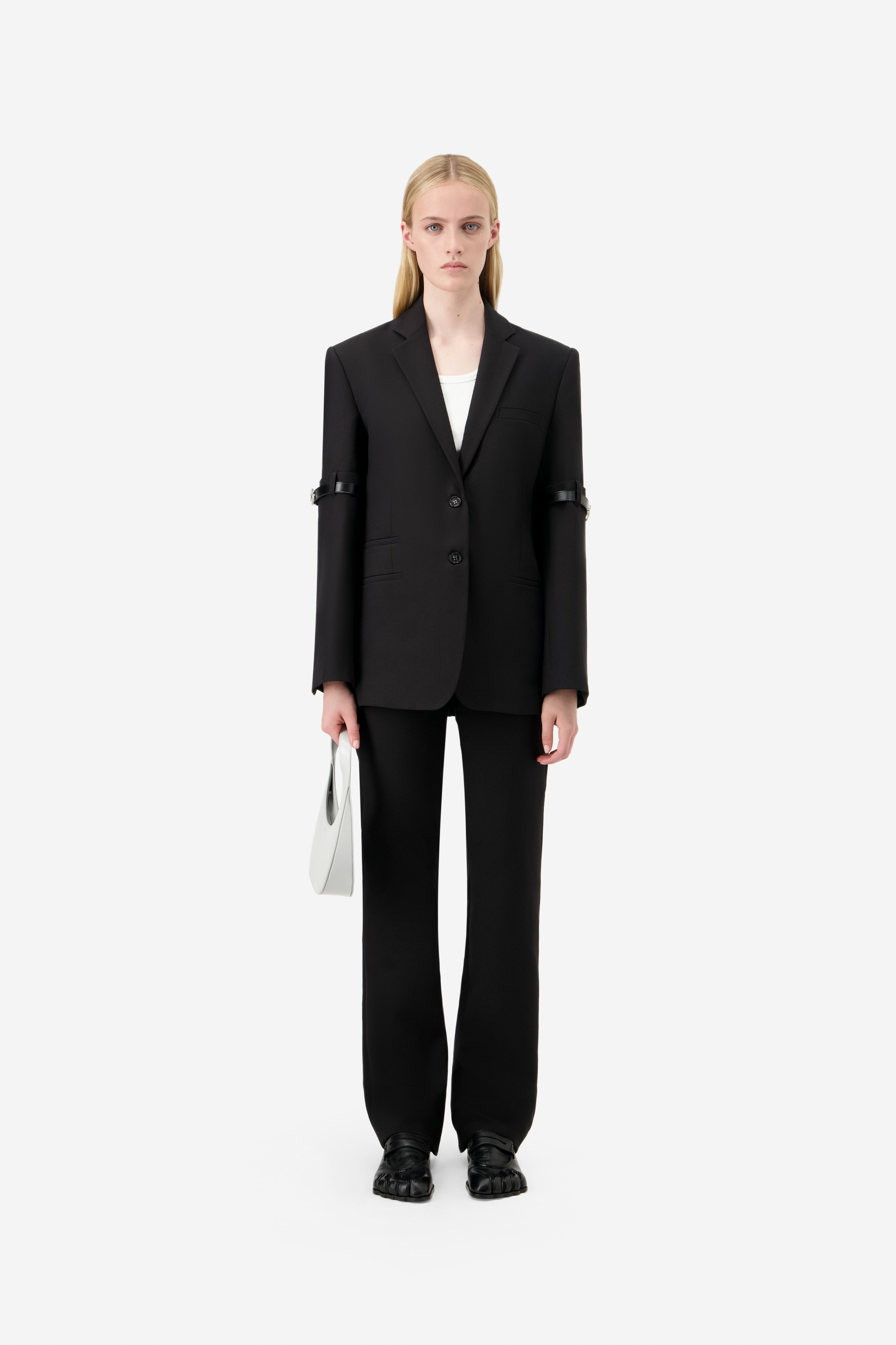 Logo Belted Blazer - 2