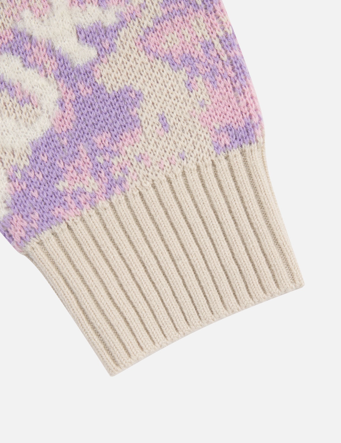 Monogram Jacquard Camouflage Oversized Sweater - 12