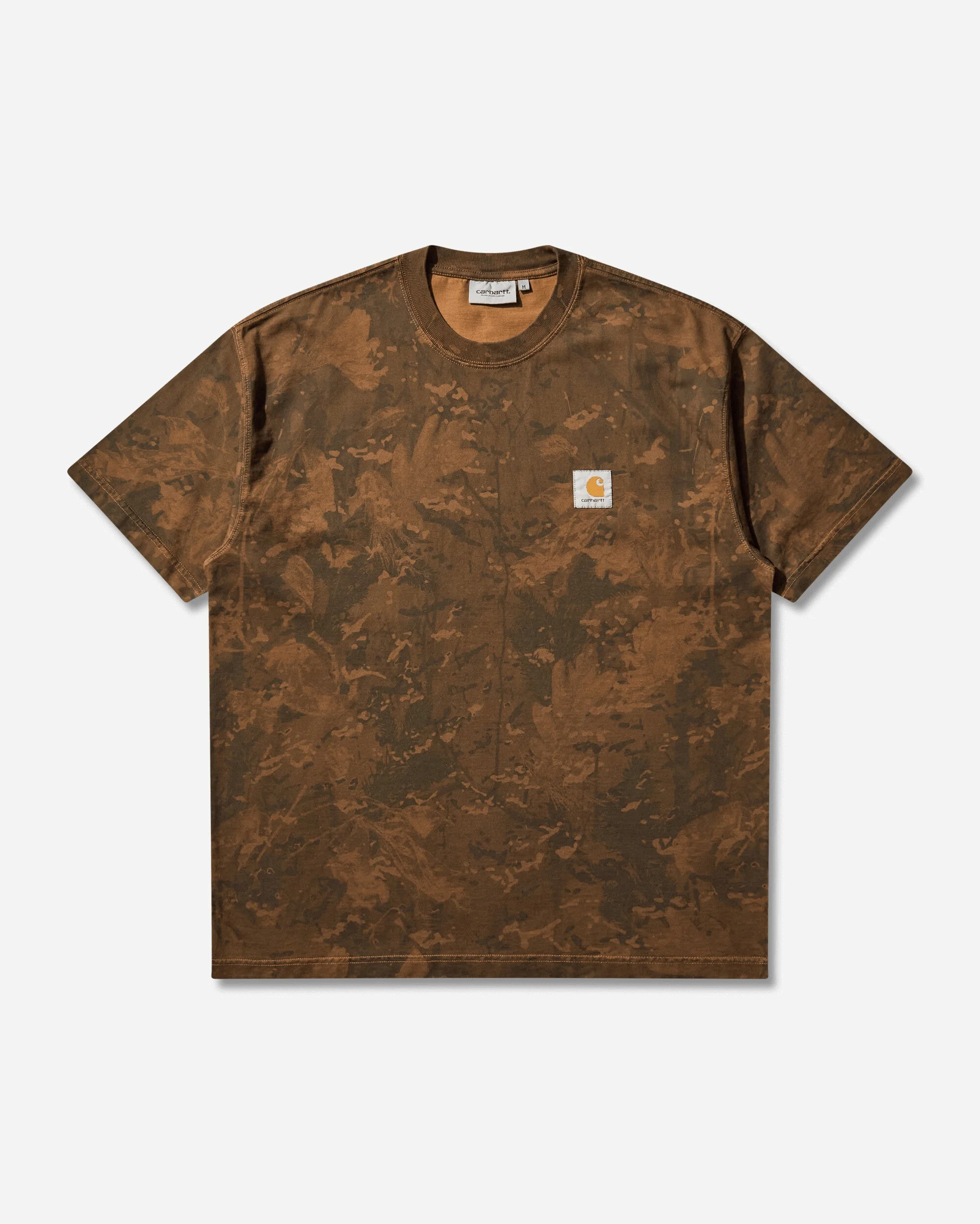 Men's Camo Combi T-Shirt Green / Hamilton Brown (Garment Dyed) - 1