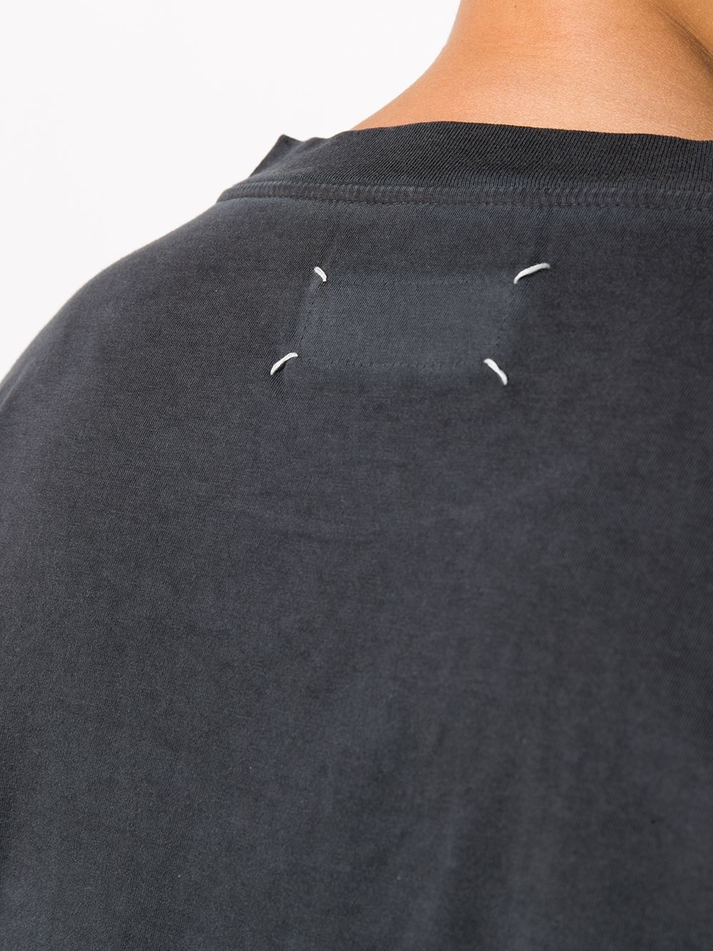 four-stitch detail T-shirt - 5