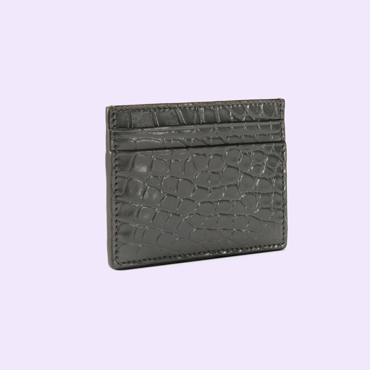 Crocodile card case - 5