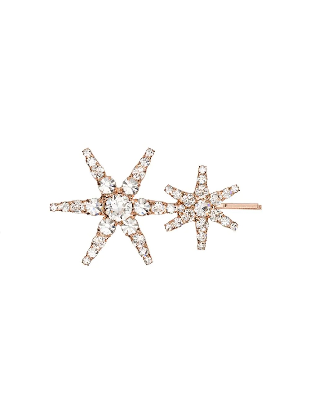 Venus Star rose gold-tone crystal hair slide - 1