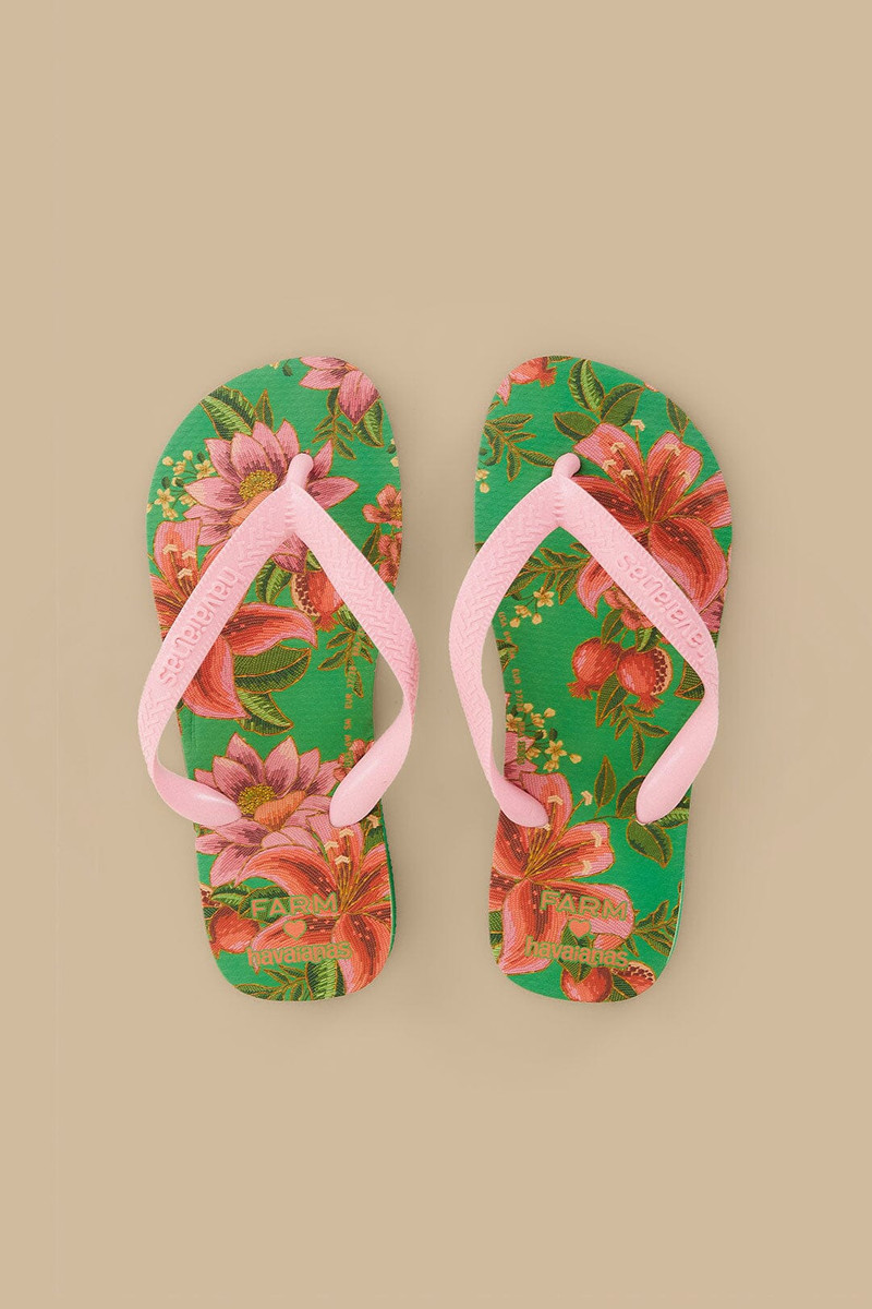 Green Summer Fruit Havaianas 1