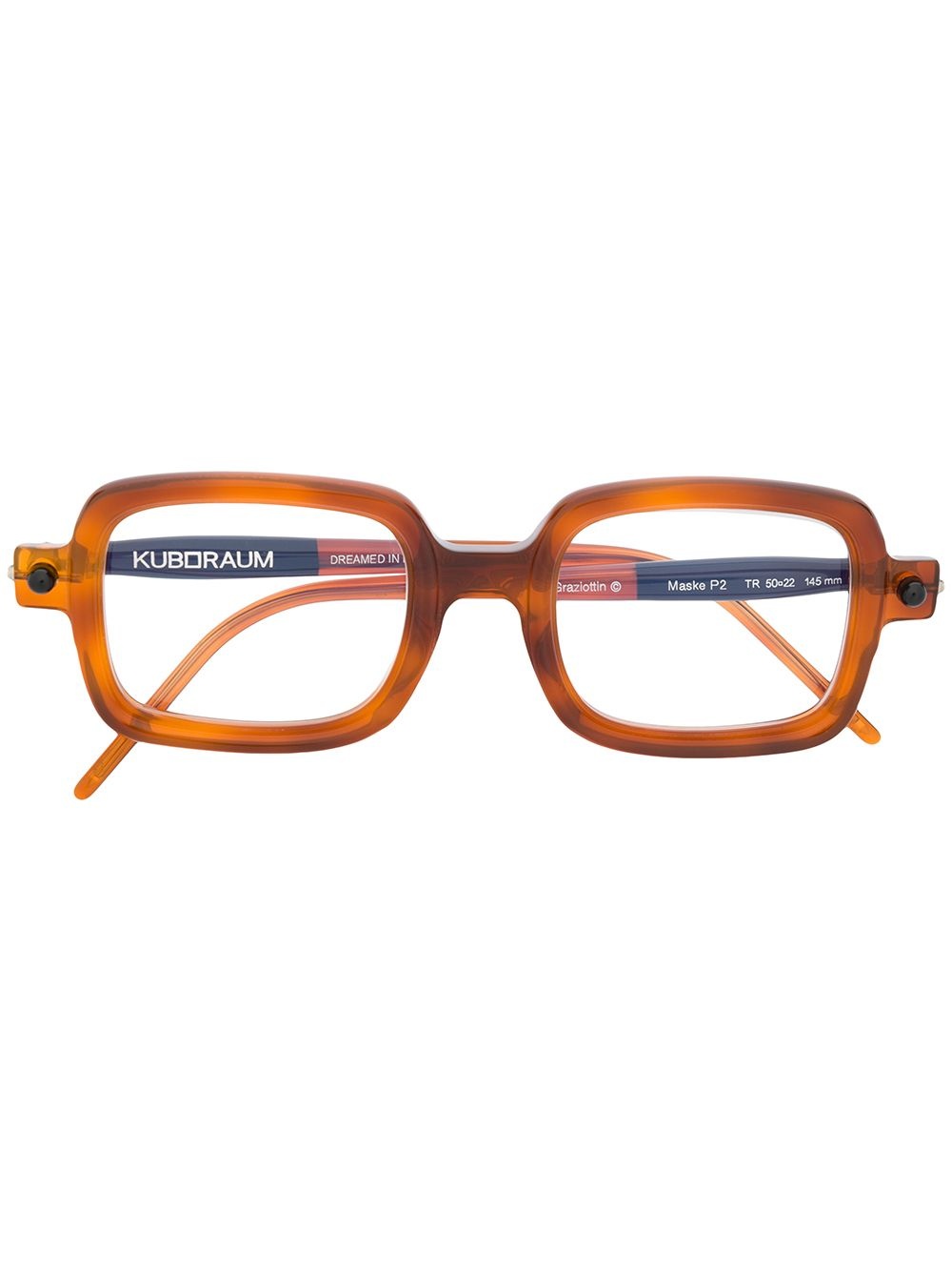 square frame glasses - 1