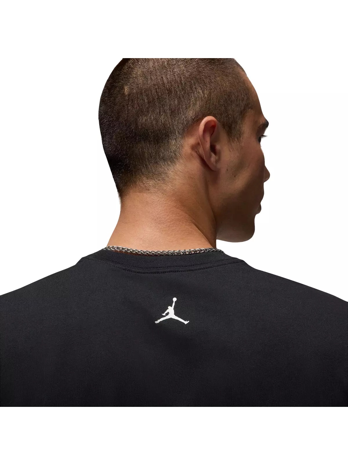 Men's Flight Essentials Short Sleeve Crew T-Shirt -Black - 4