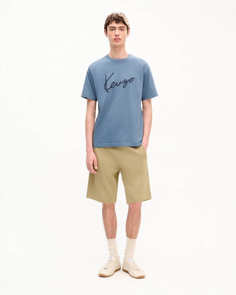 KENZO 'KENZO Signature' embroidered T-shirt in cotton outlook
