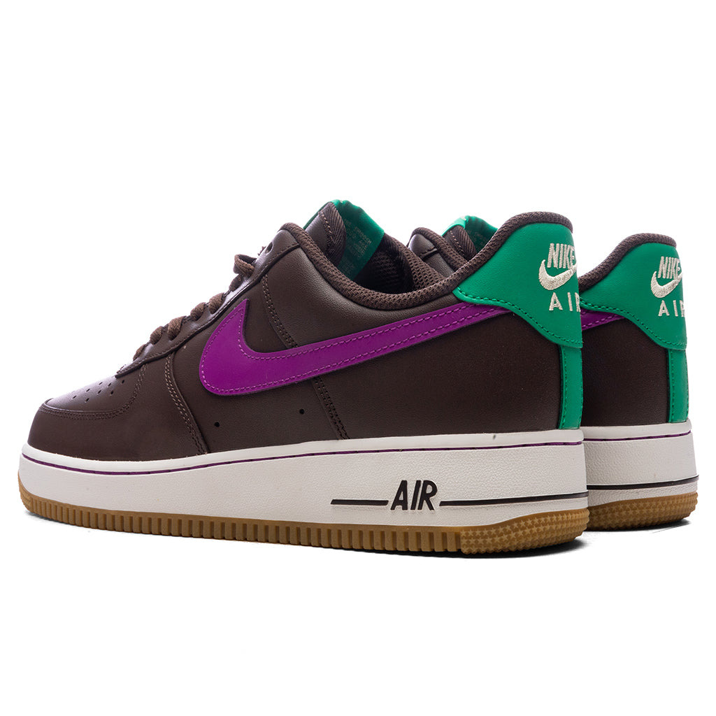 AIR FORCE '07 - BARQUE BROWN/VIVID PURPLE/STADIUM GREEN - 3
