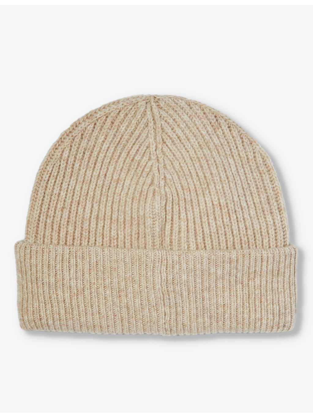 Logo-patch wool, recycled-wool and recycled-polyamide beanie - 3