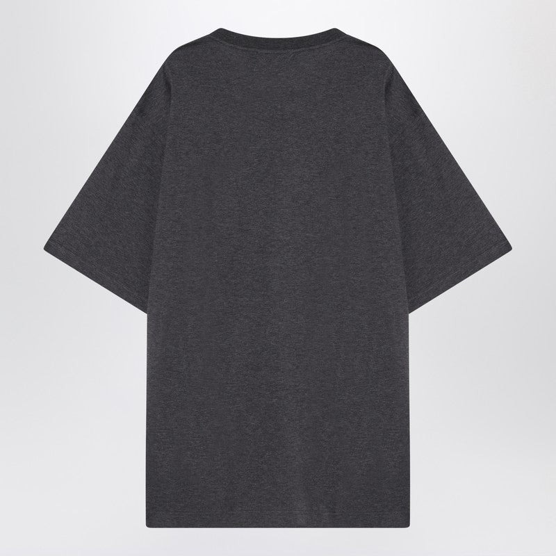 Dolce&Gabbana Gray Cotton T-Shirt With Print Men - 2
