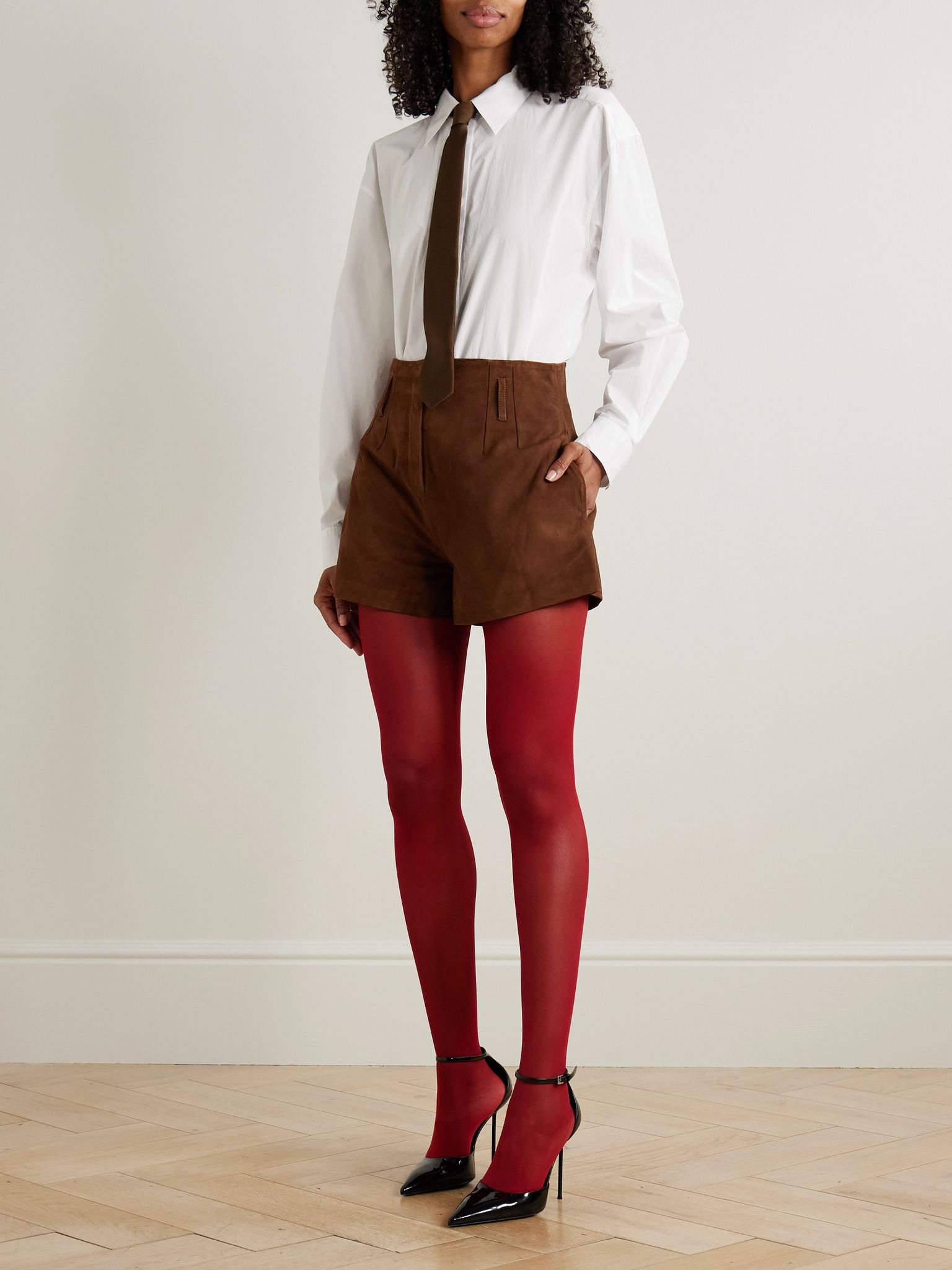 Individual 20 denier tights Crimson - 3