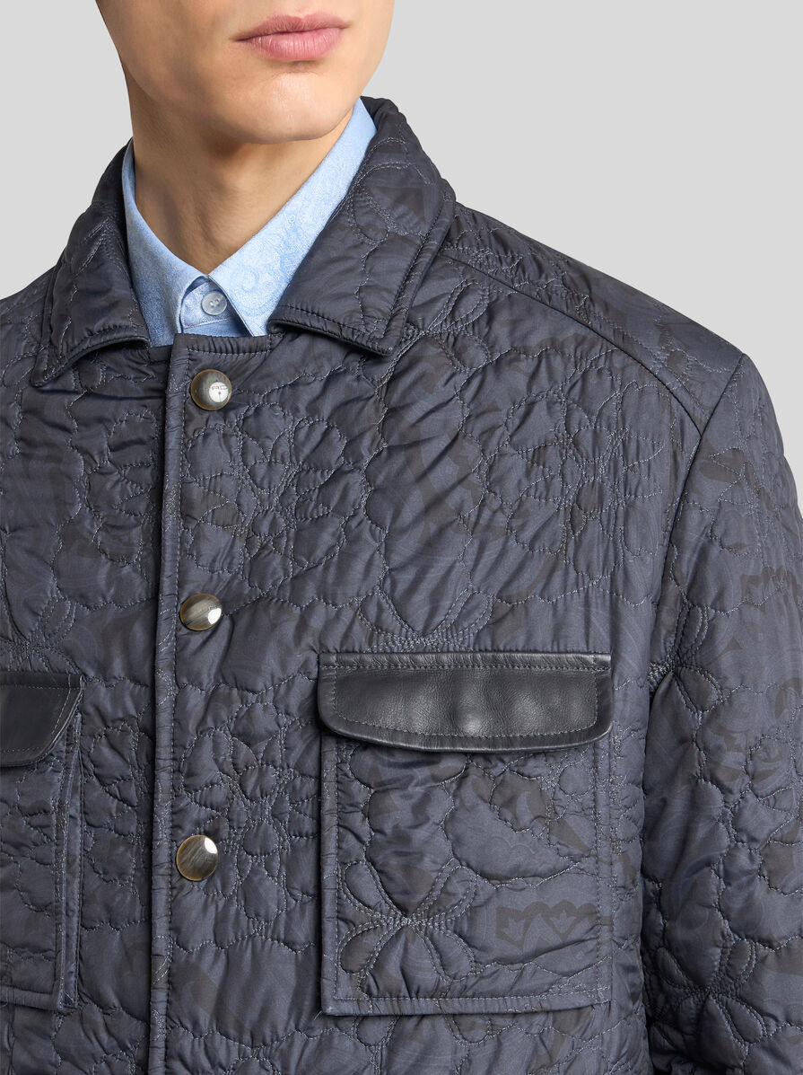 QUILTED JACKET WITH POCKETS - 2