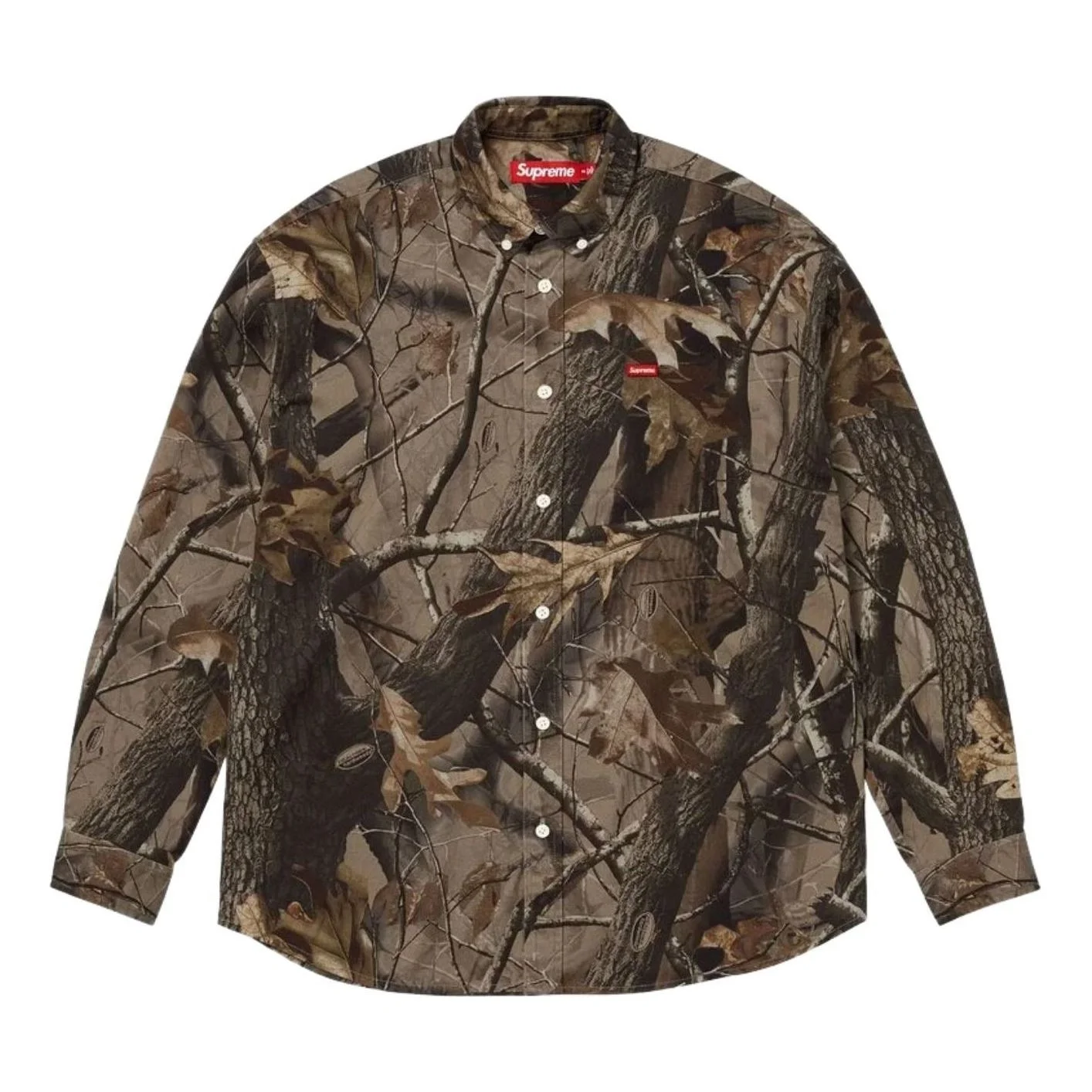 Supreme SS26 Small Box Shirt 'Realtree Hardwoods Camo' SUP-SS26-030-REALTREEHRDWODSCAMO - 1