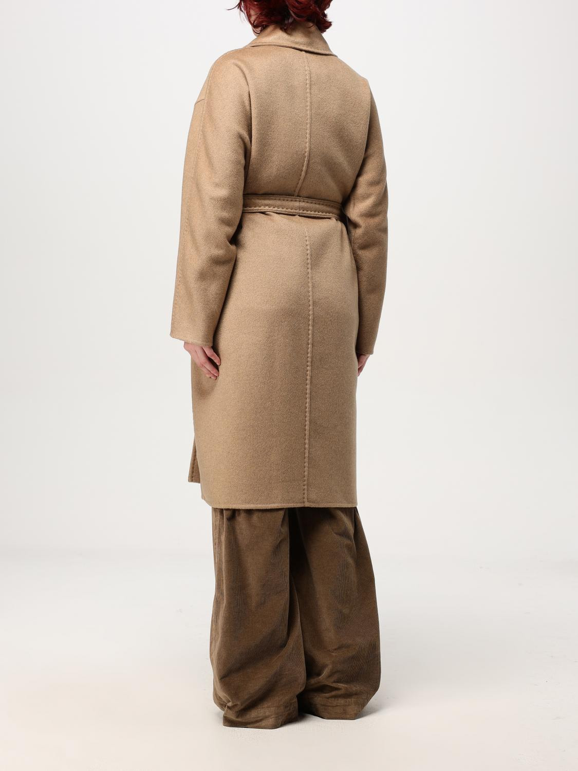 Max Mara Coat Woman Camel - 3