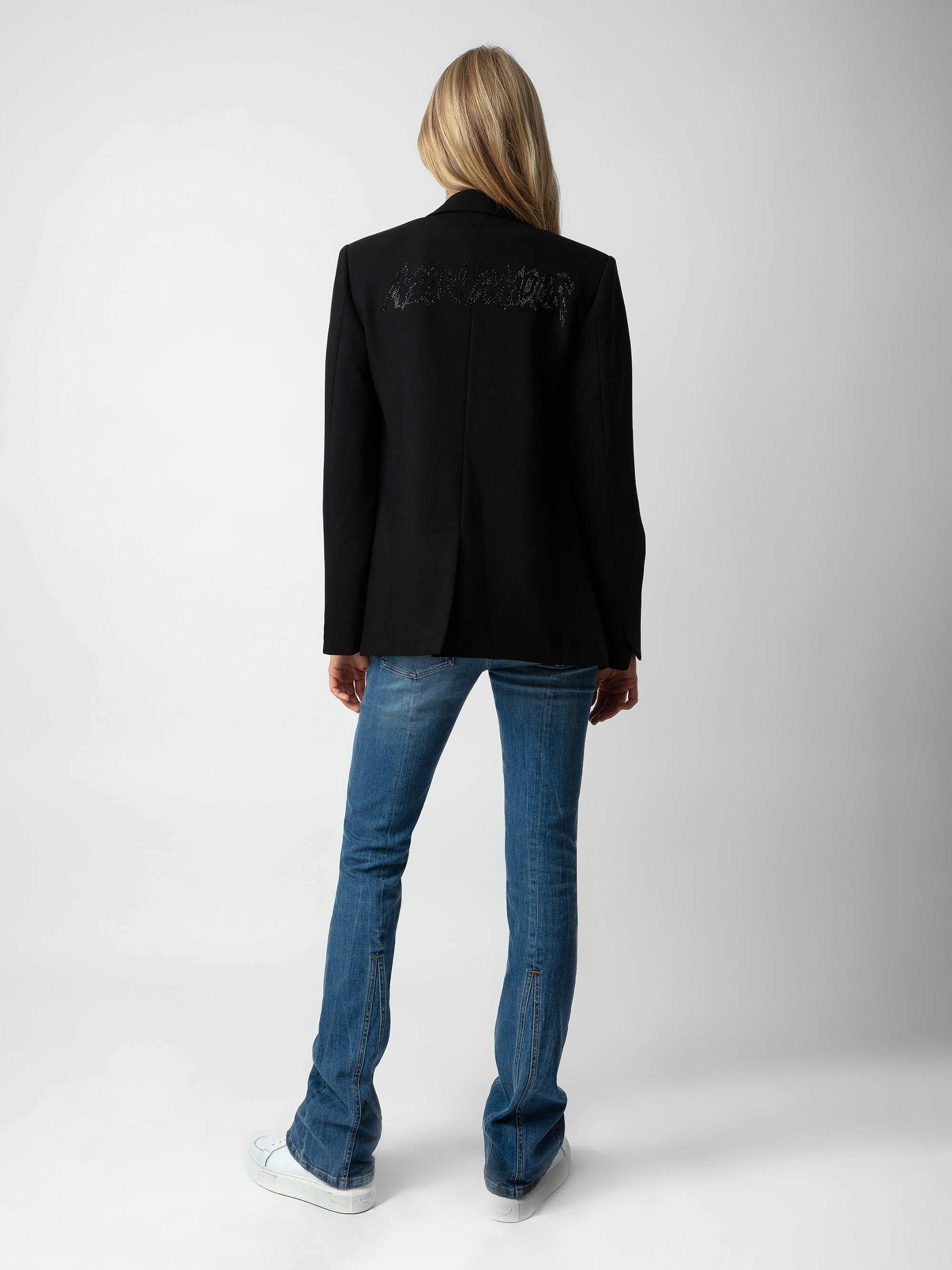 Vanille Mon Amour Diamanté Blazer - 3
