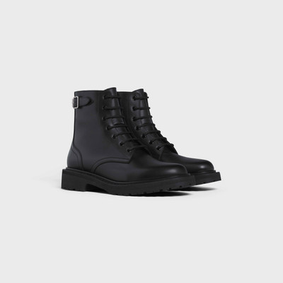 CELINE CELINE RANGER LACE-UP BOOT in SHINY BULL outlook