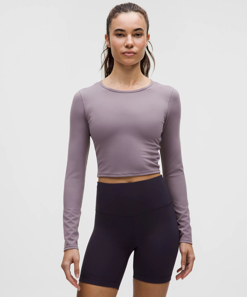 Wunder Train Cropped Long-Sleeve Shirt 1