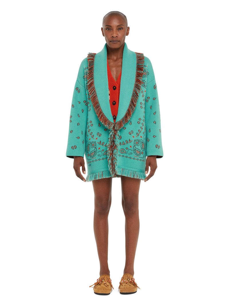 Bandana Jacquard Cardigan 4