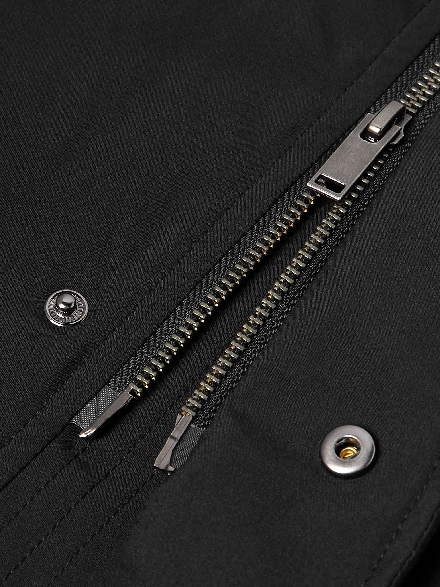 Anatole Stretch-Shell Hooded Parka Black - 6