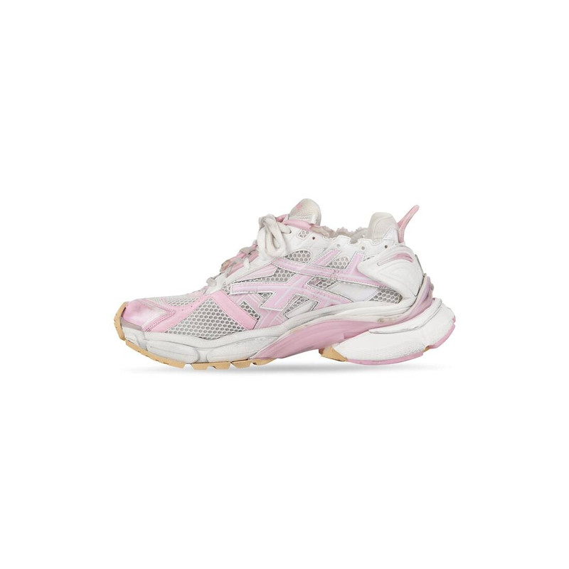 BALENCIAGA Women's Runner Sneaker in White outlook