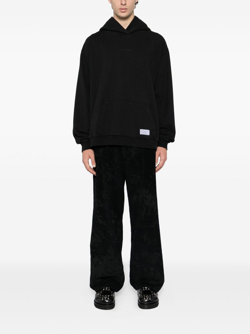 ih nom uh nit silicone logo hoodie outlook