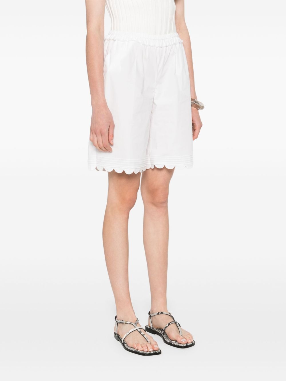 organic cotton-blend shorts - 3