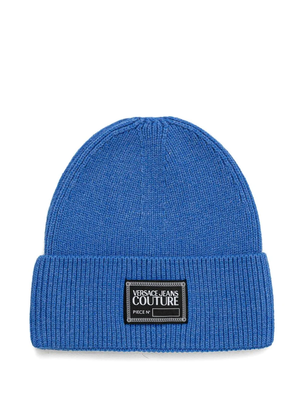 logo-patch beanie hat - 1