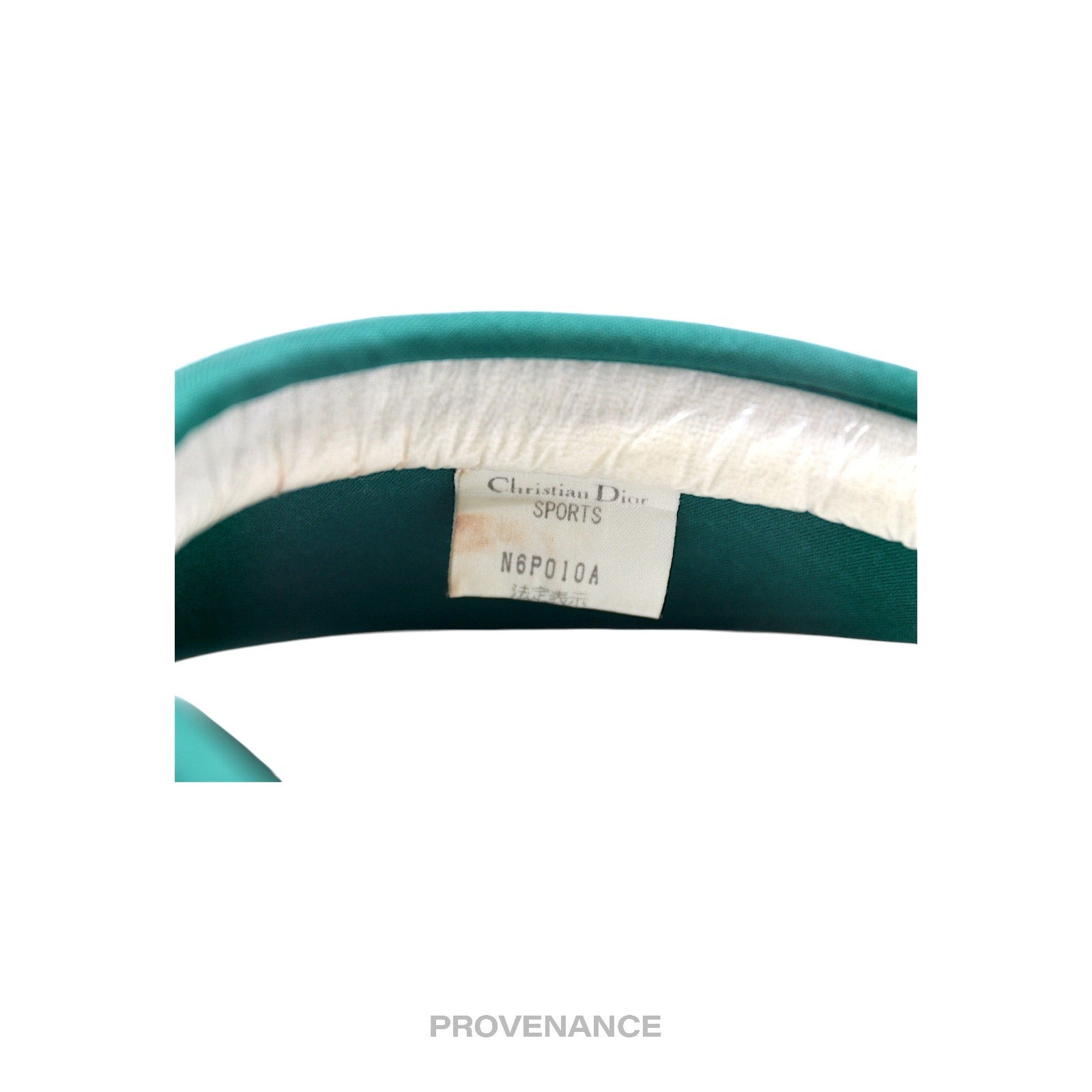 Christian Dior CD Sports Logo Visor - Green - 9